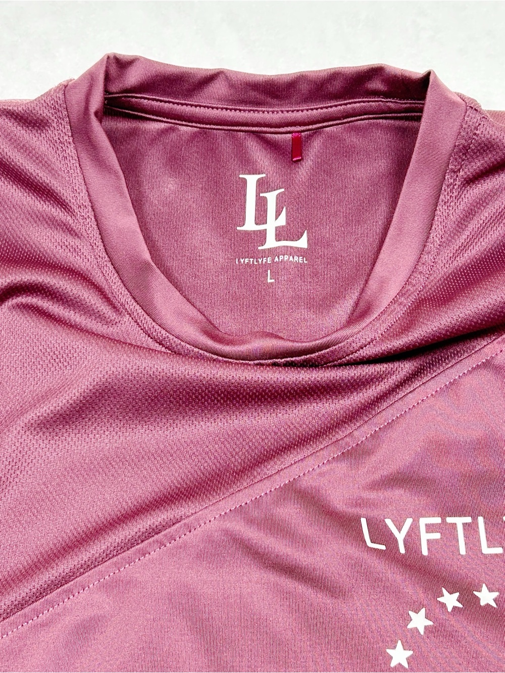 Lyftlyfe 3 Panel Cut Sleeve Tank, Lot of 2, Blue and Maroon, Large - Picture 3 of 10
